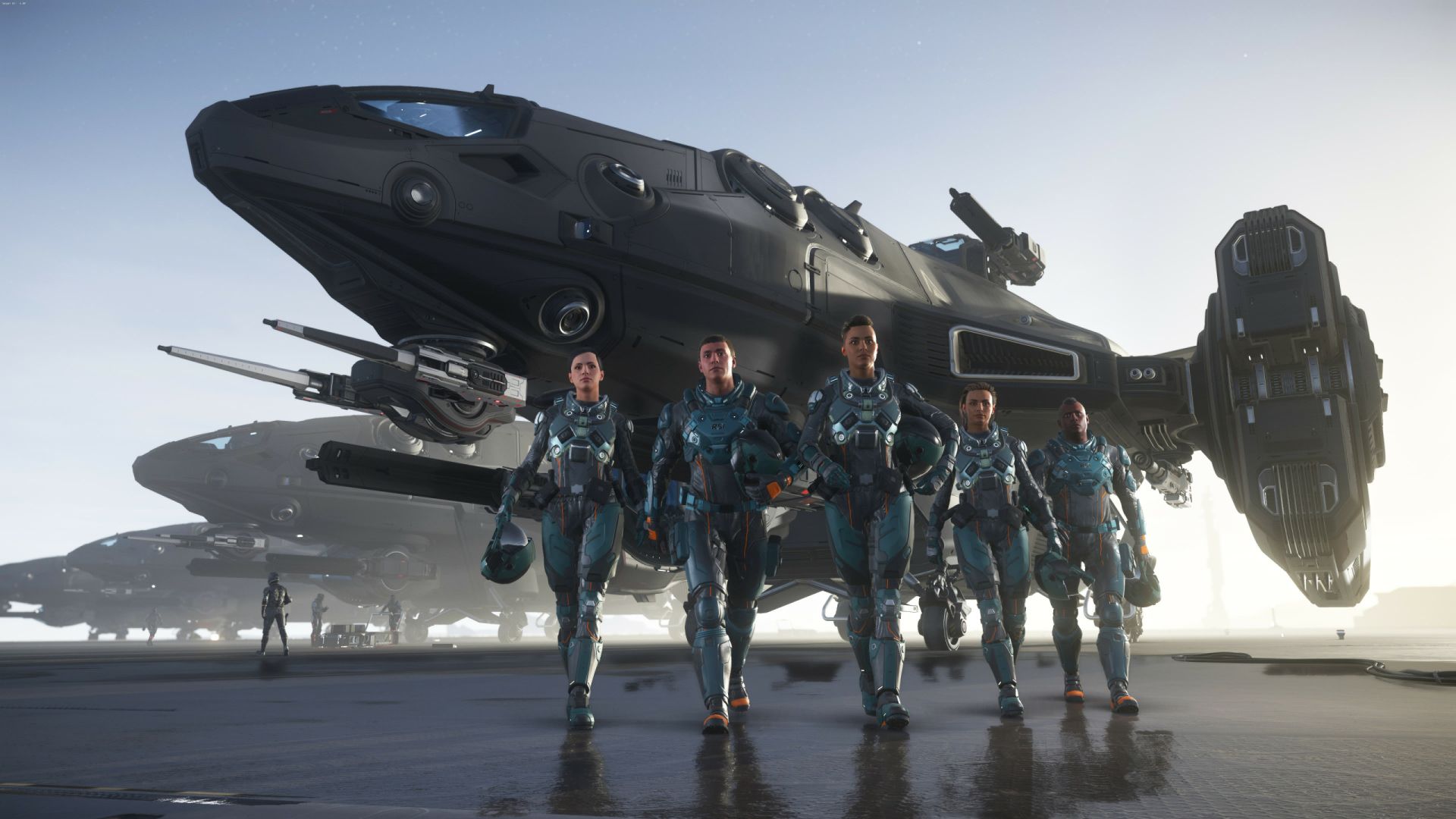 خلبانان سفینه‌های فضایی در بازی Star Citizen