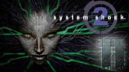 Shodan در کنار لوگوی بازی System Shock 2