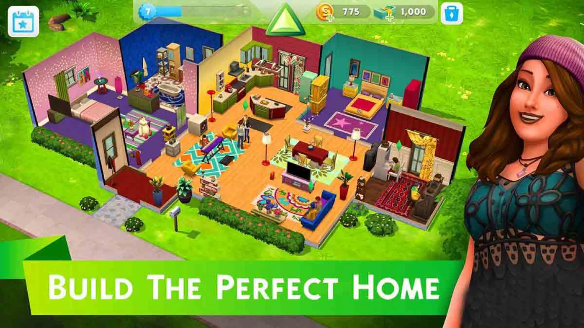 شبیه ساز زندگی در  The Sims™ Mobile