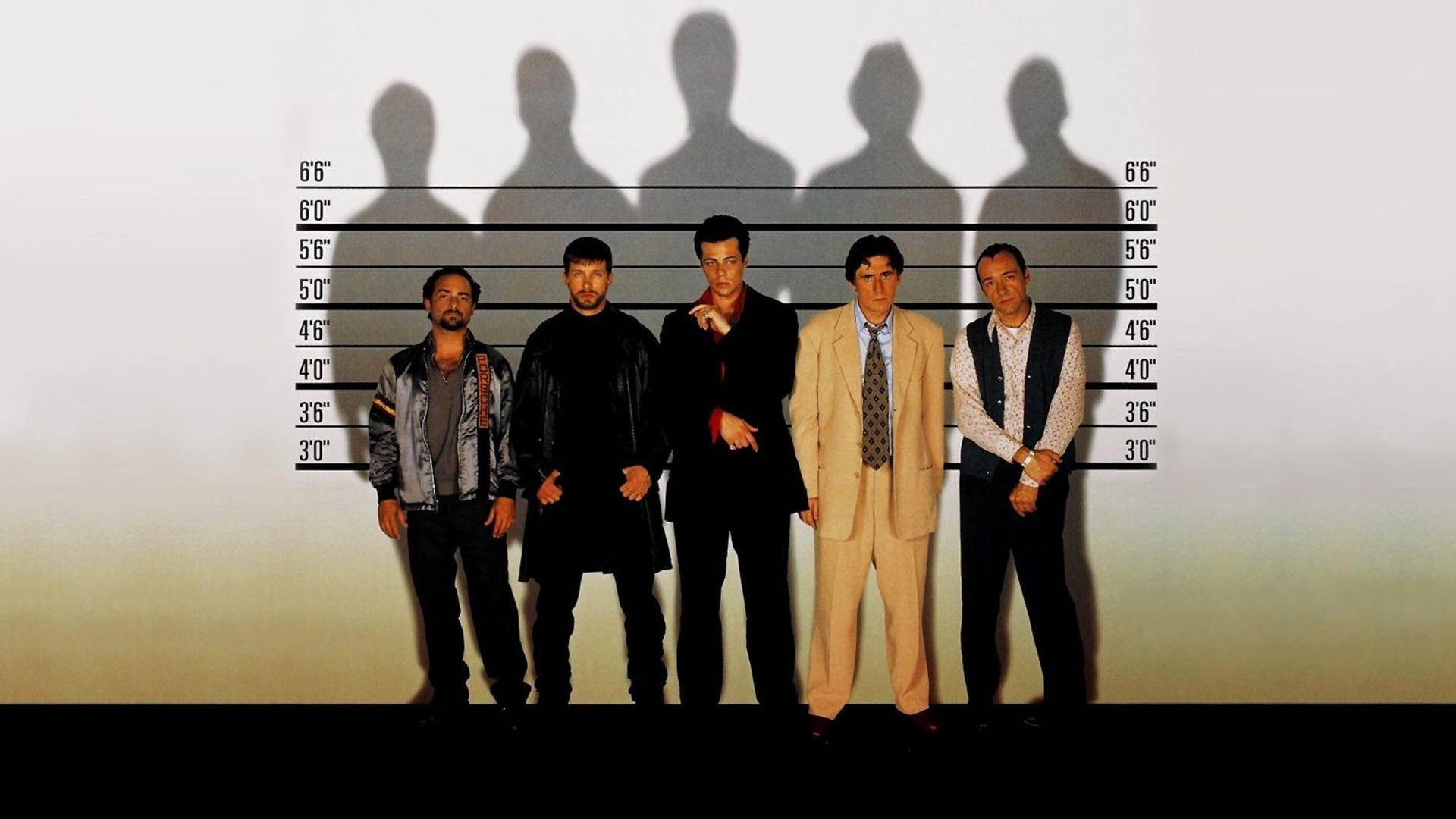 کاور فیلم The Usual Suspects با حضور بازیگران اصلی این فیلم