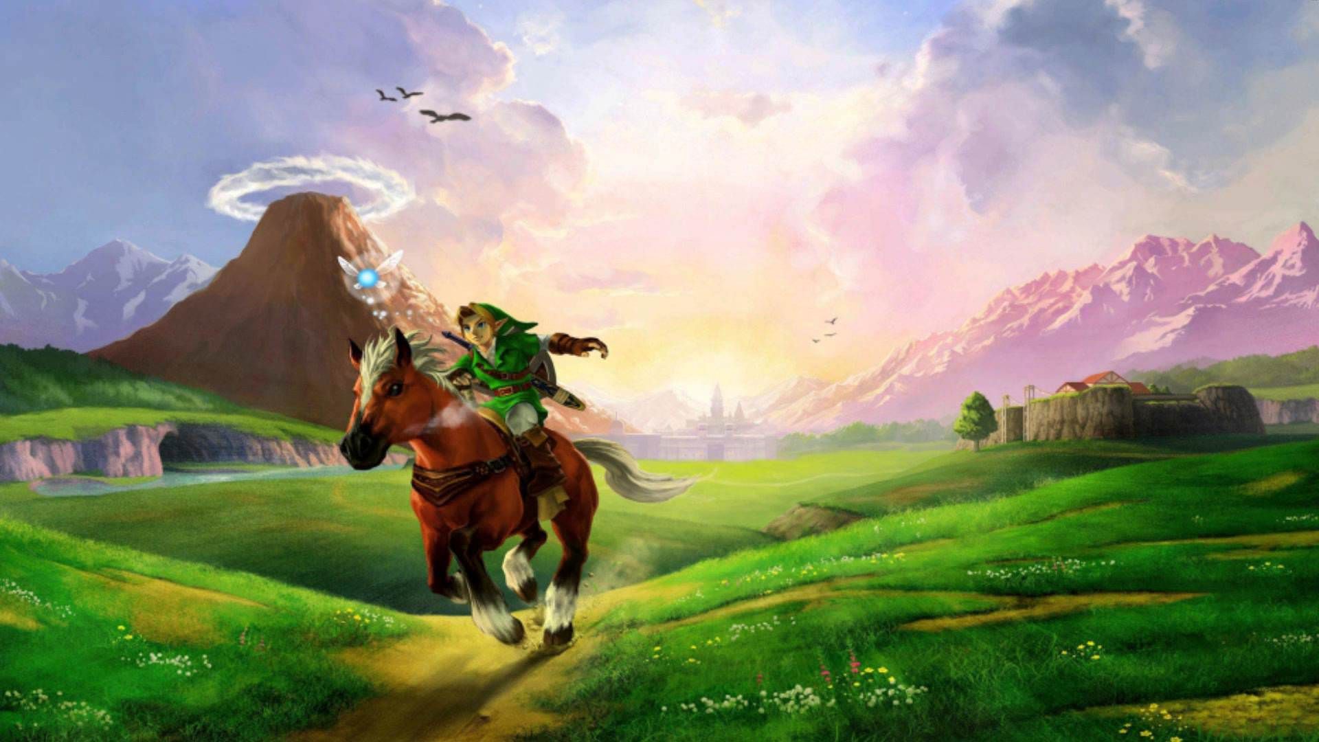پوستر بازی Zelda: Ocarina of Time