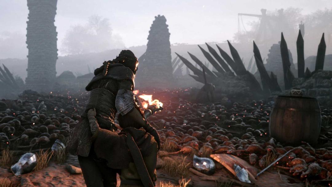 گله موش‌ ها در بازی a plague tale innocence