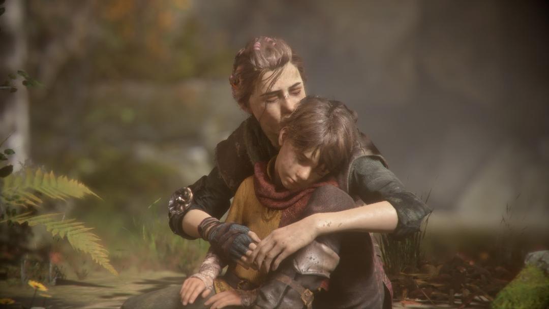 آمیسیا و هیوگو در بازی A Plague Tale Innocence