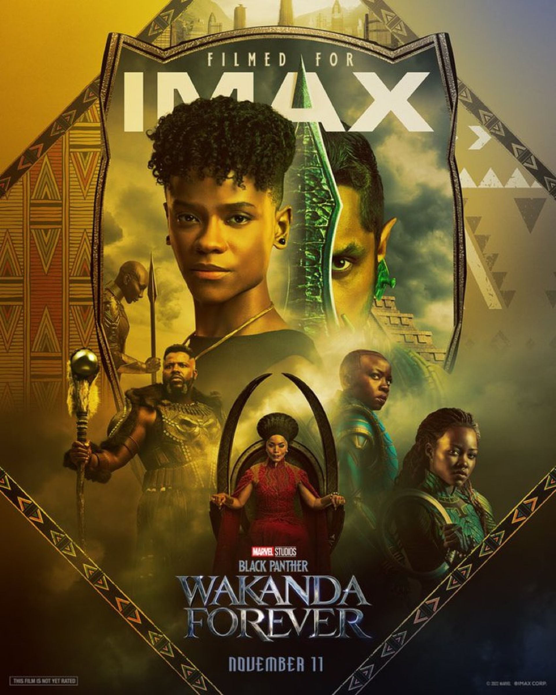 پوستر IMAX فیلم Black Panther: Wakanda Forever