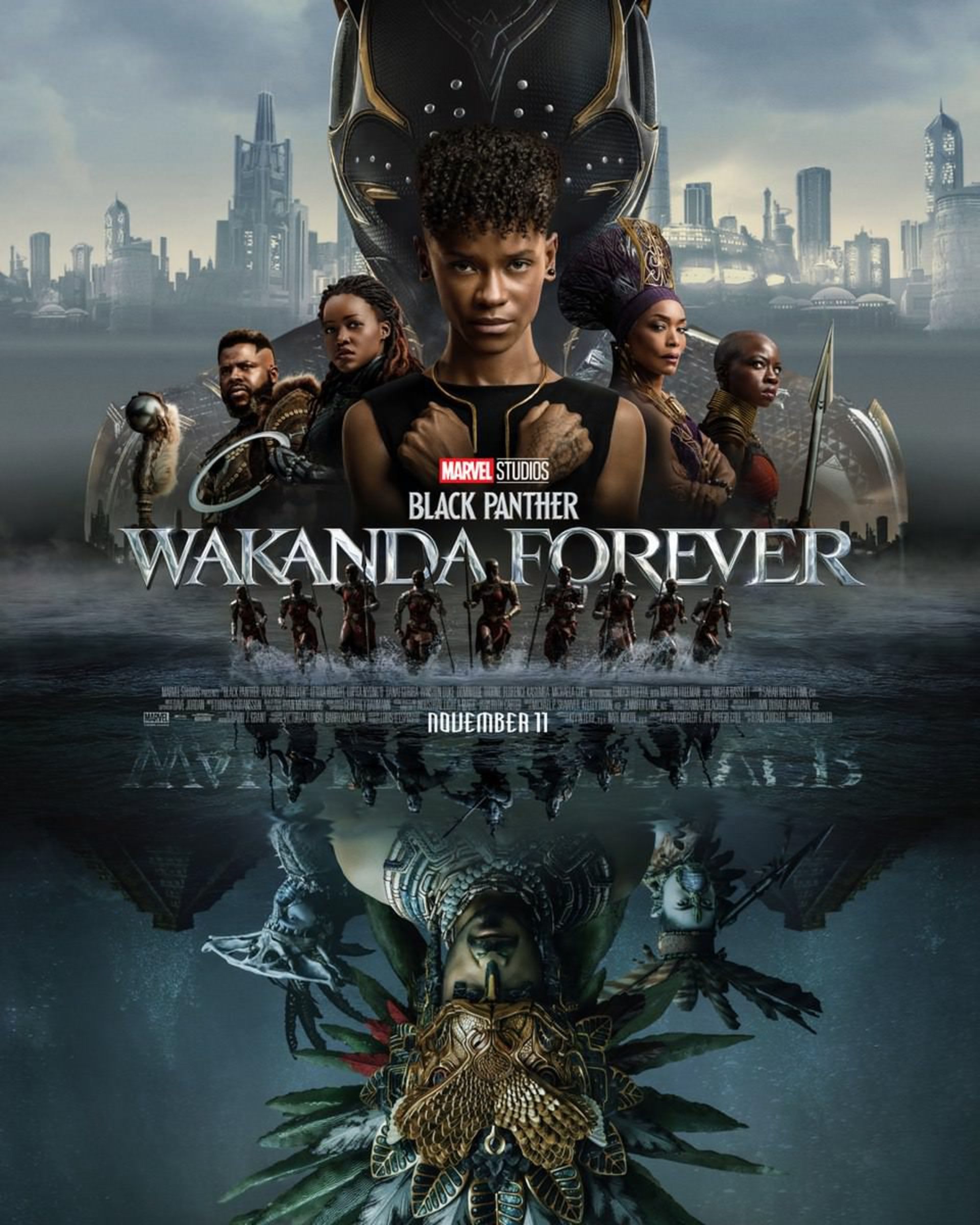 پوستر رسمی فیلم Black Panther: Wakanda Forever