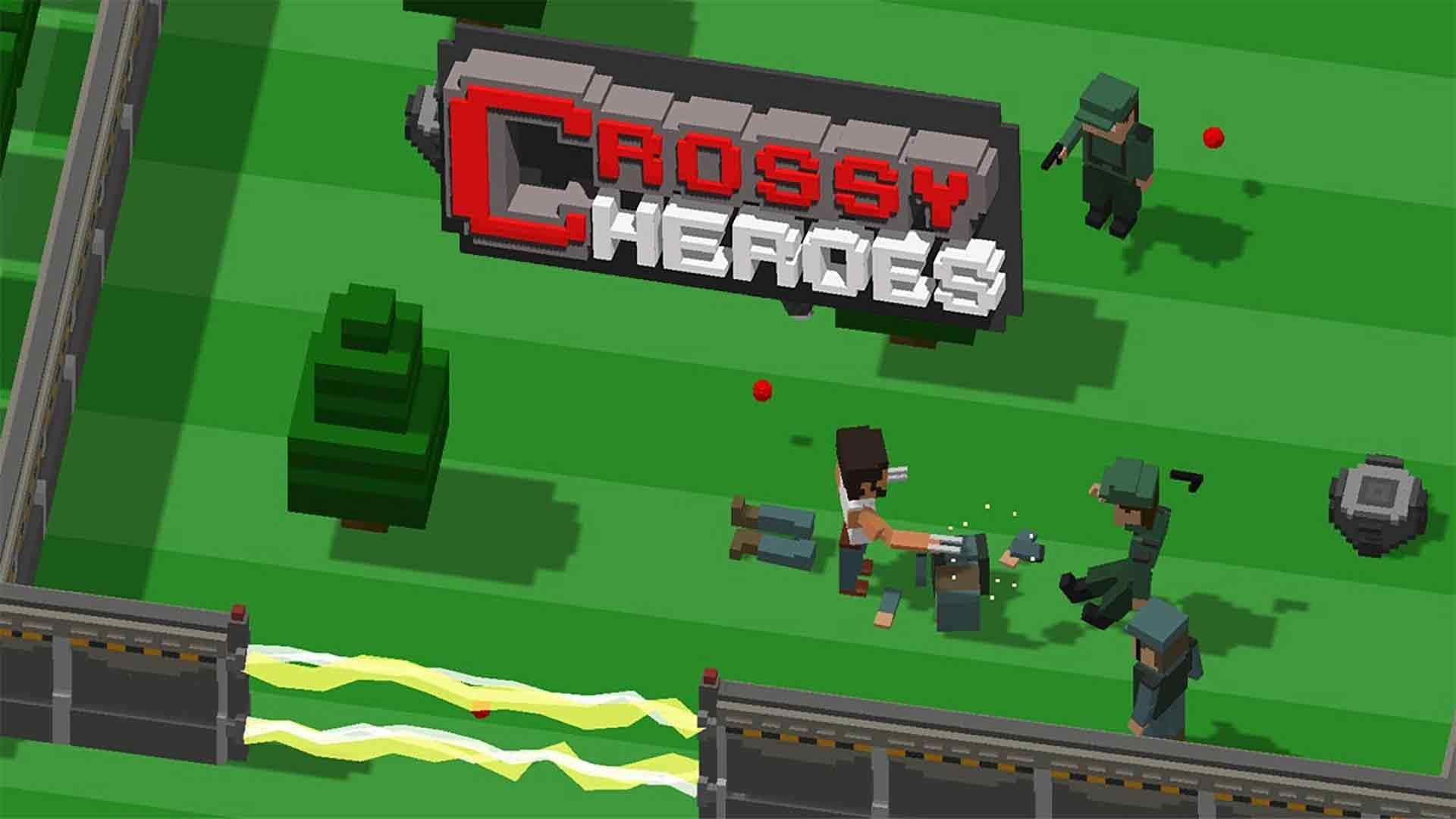 بازی اندروید Crossy Heroes: Road Avengers