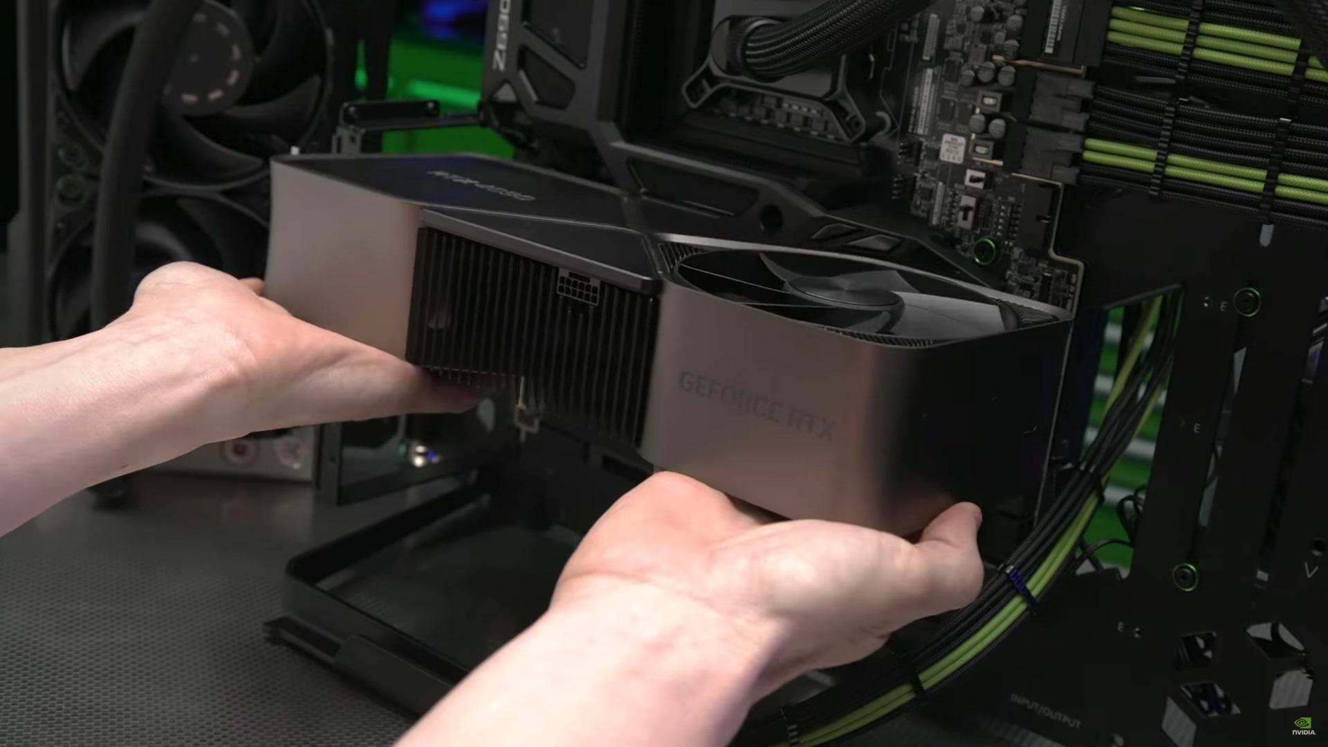 کارگذاری NVIDIA GeForce RTX 4090 در سیستم 