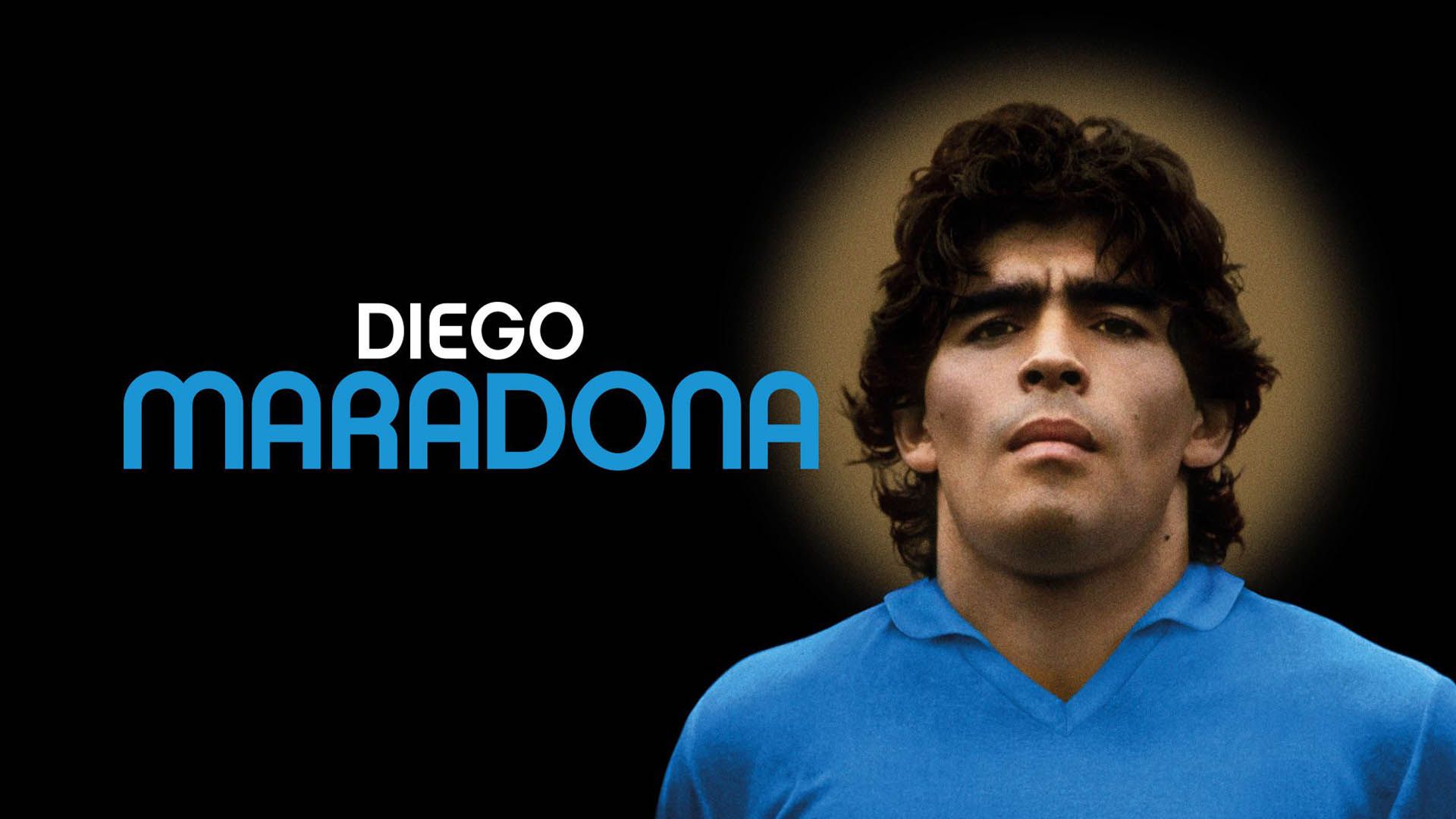 تصویری از دیگو مارادونا در فیلم Diego Maradona