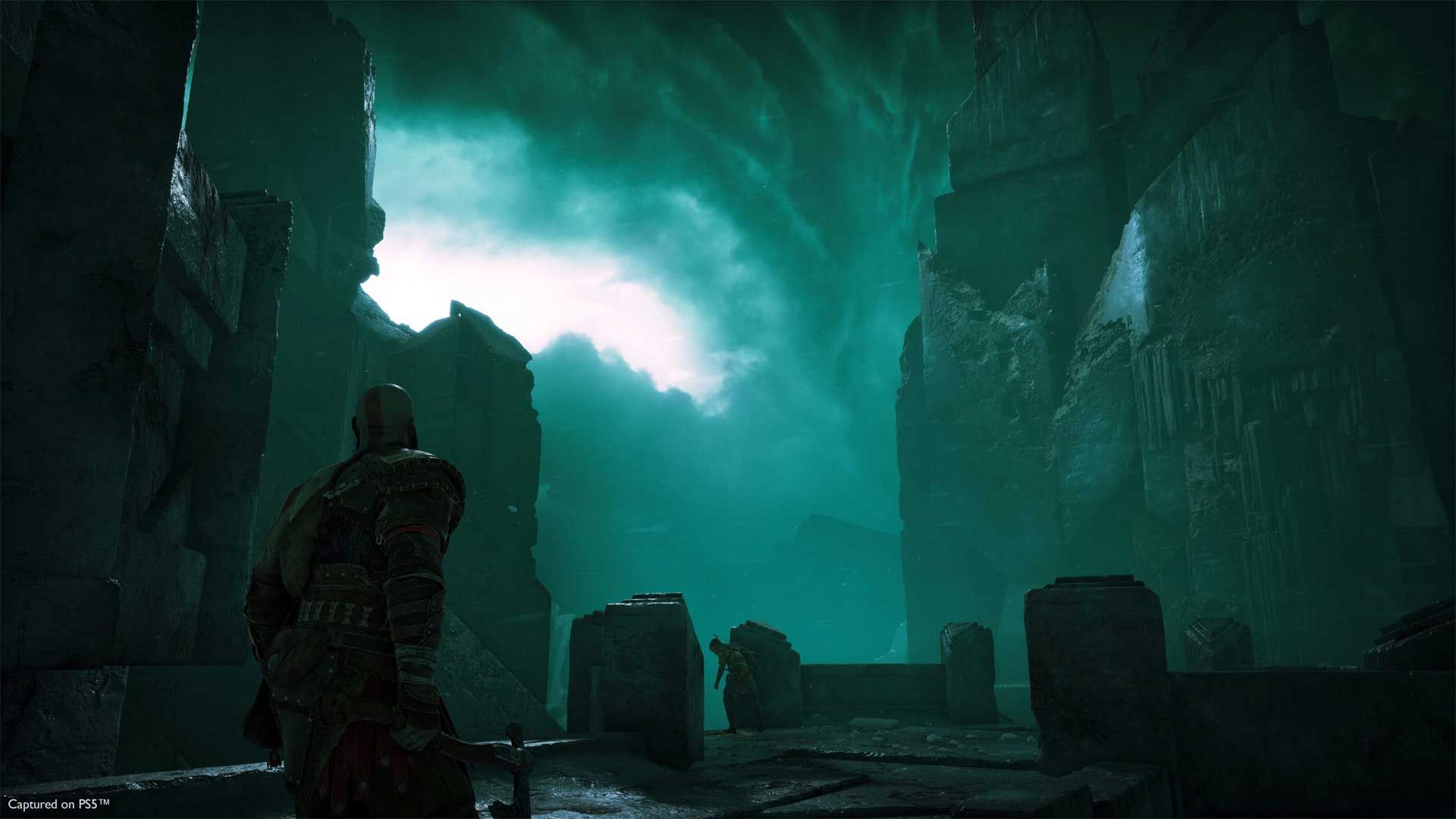 کریتوس و آترئوس در اسکرین شات‌های جدید God of War Ragnarok