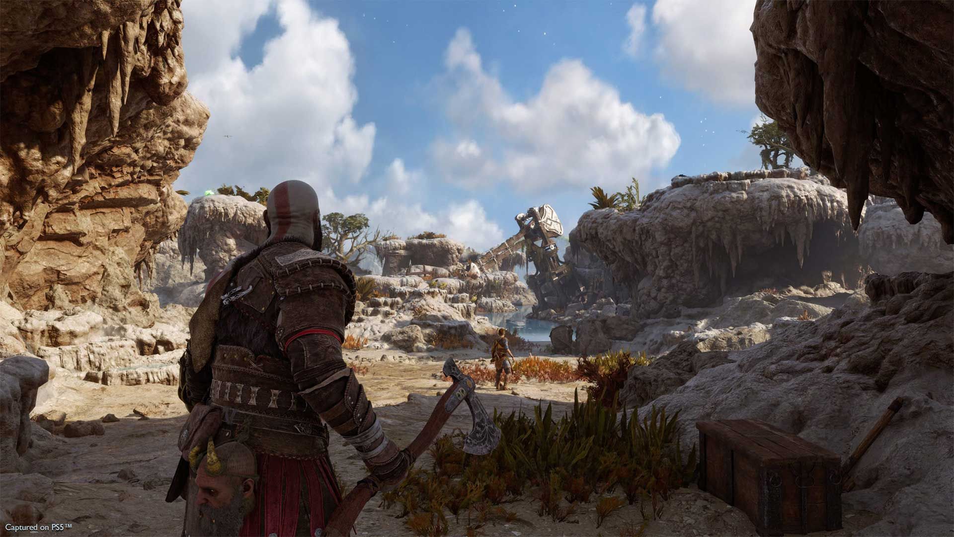 کریتوس و آترئوس در اسکرین شات‌های جدید God of War Ragnarok