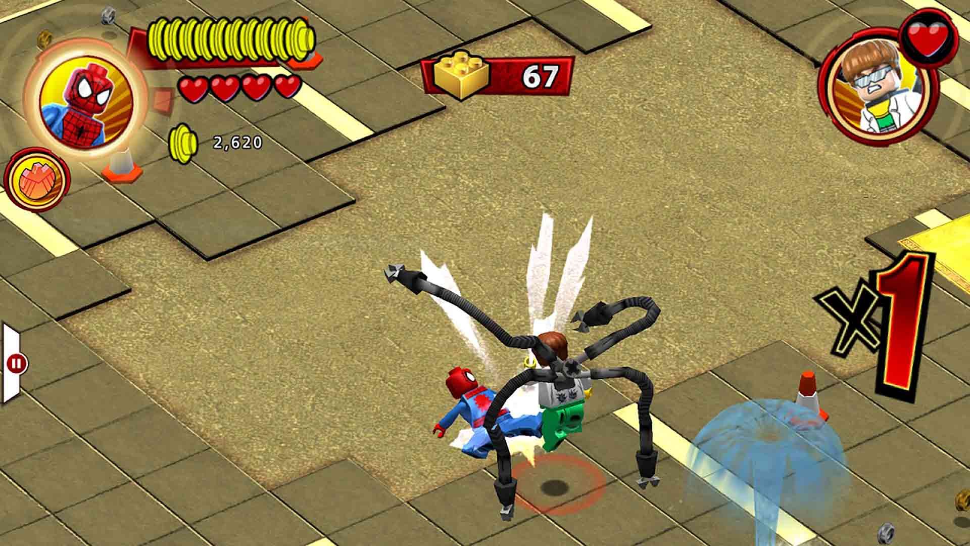 بازی اندروید LEGO Marvel Super Heroes