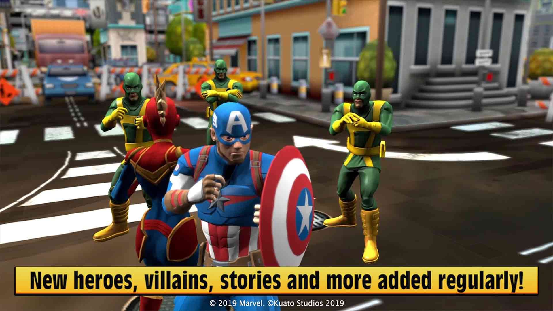 بازی اندروید Marvel Hero Tales