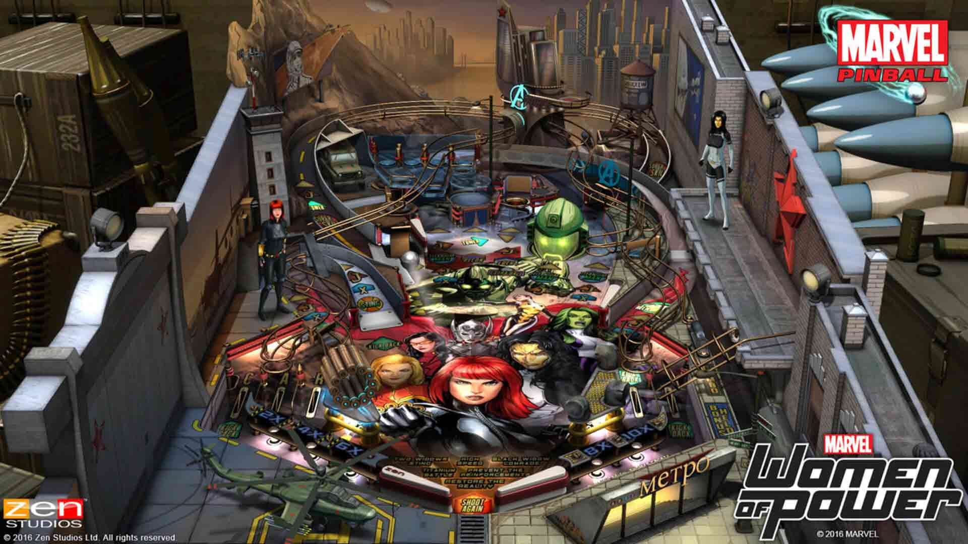 بازی اندروید Marvel Pinball