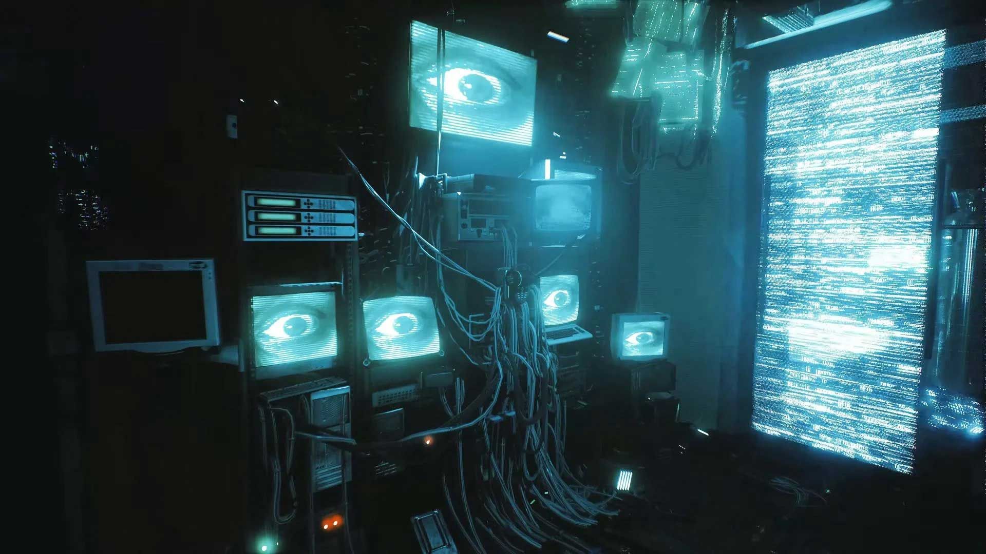تصویر ترسناک چشم ها در بازی observer system redux