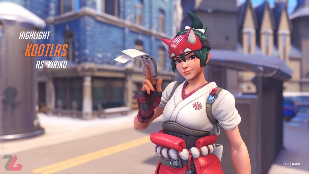 هایلایت Kiriko در Overwatch 2