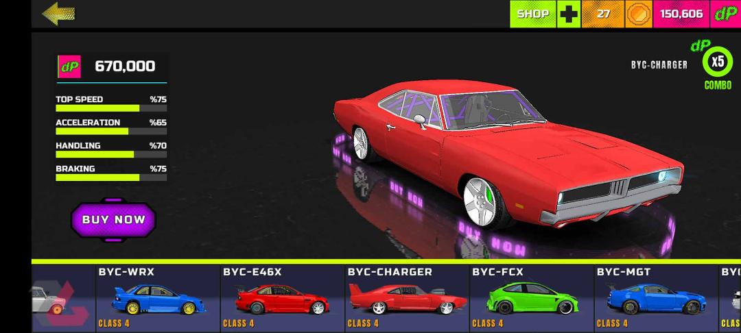 بخش فروشگاه بازی Project Drift 2