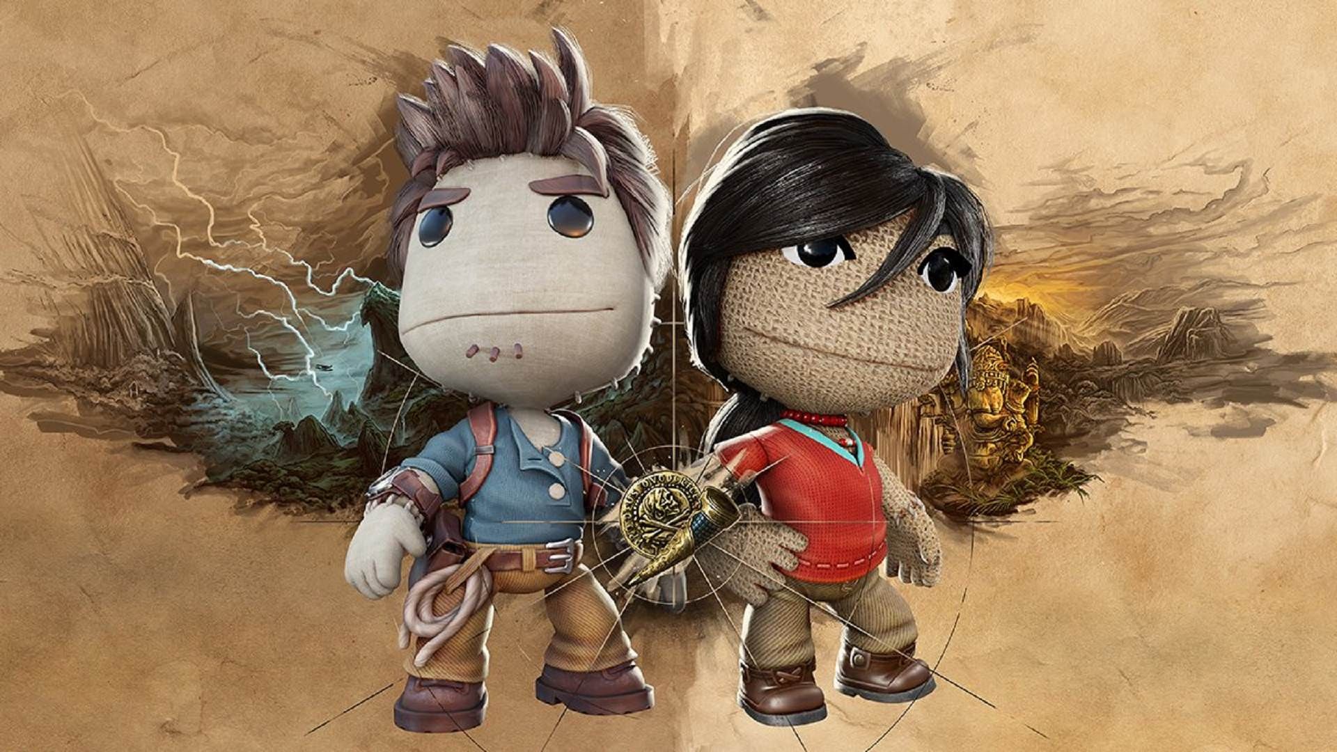 لباس‌های مجموعه Uncharted برای بازی Sackboy A Big Adventure