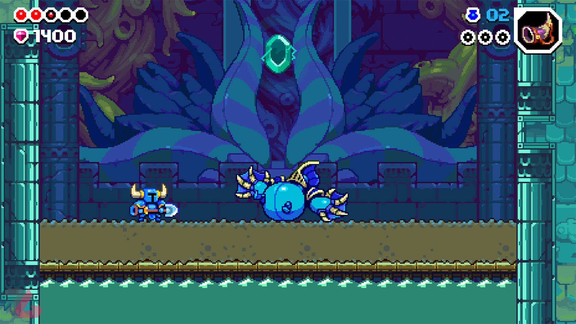 باس فایت بازی  Shovel Knight Dig