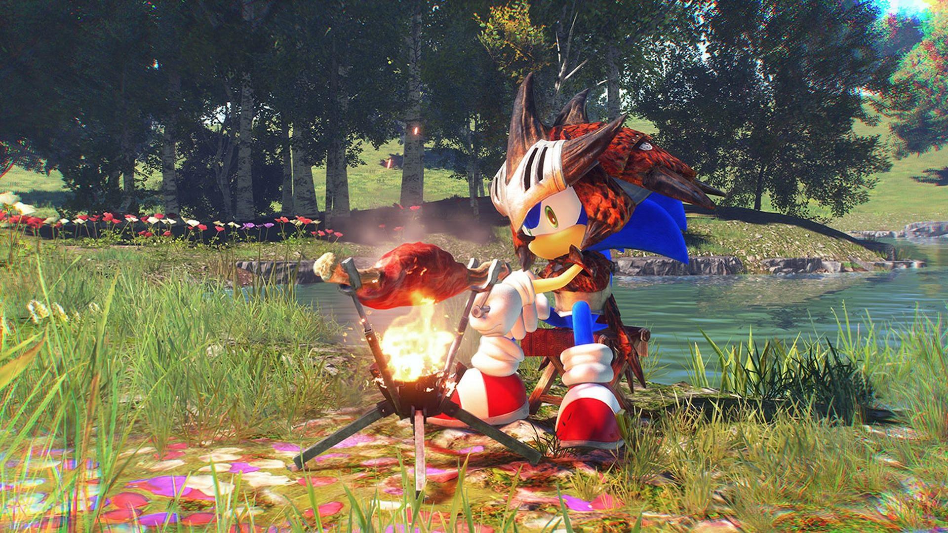 زره مانستر هانتر سونیک در Sonic Frontiers