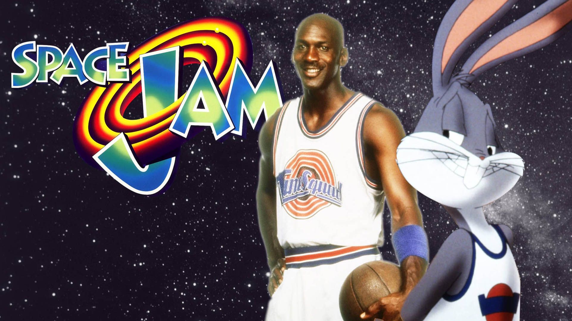 پوستر سینمایی فیلم Space Jam با حضور مایکل جوردن