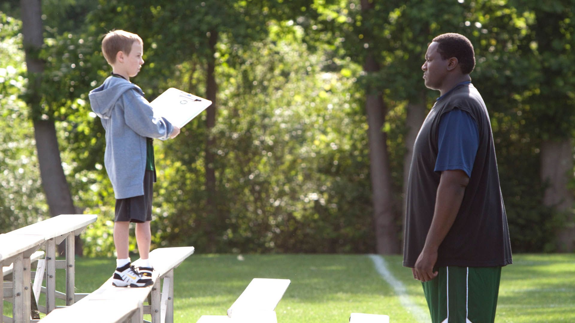 شخصیت های اصلی فیلم The Blind Side در پارک