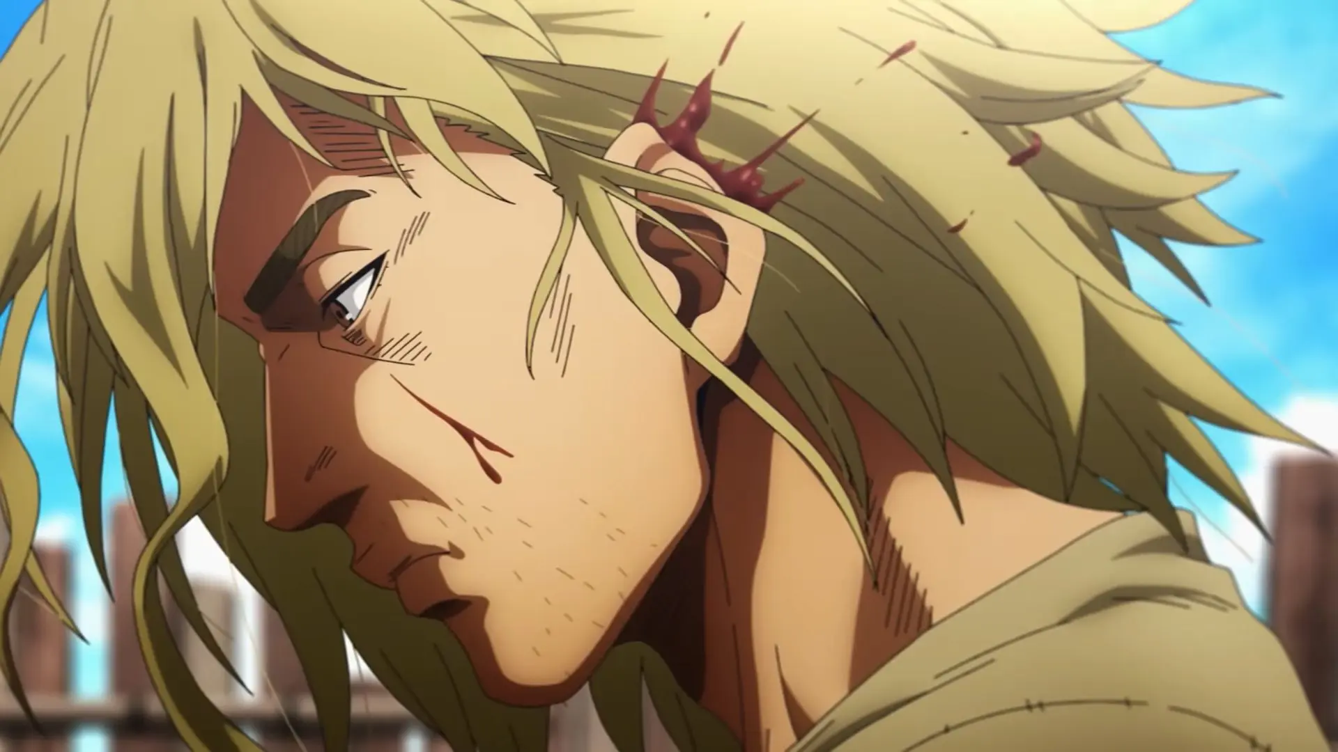 زخمی شدن گوش در فصل دوم انیمه Vinland Saga