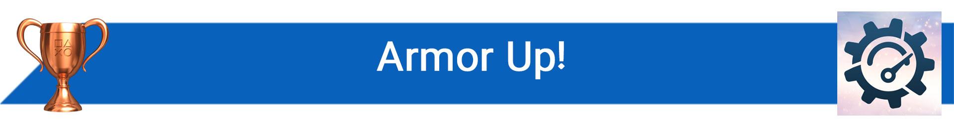 تروفی Armor Up!