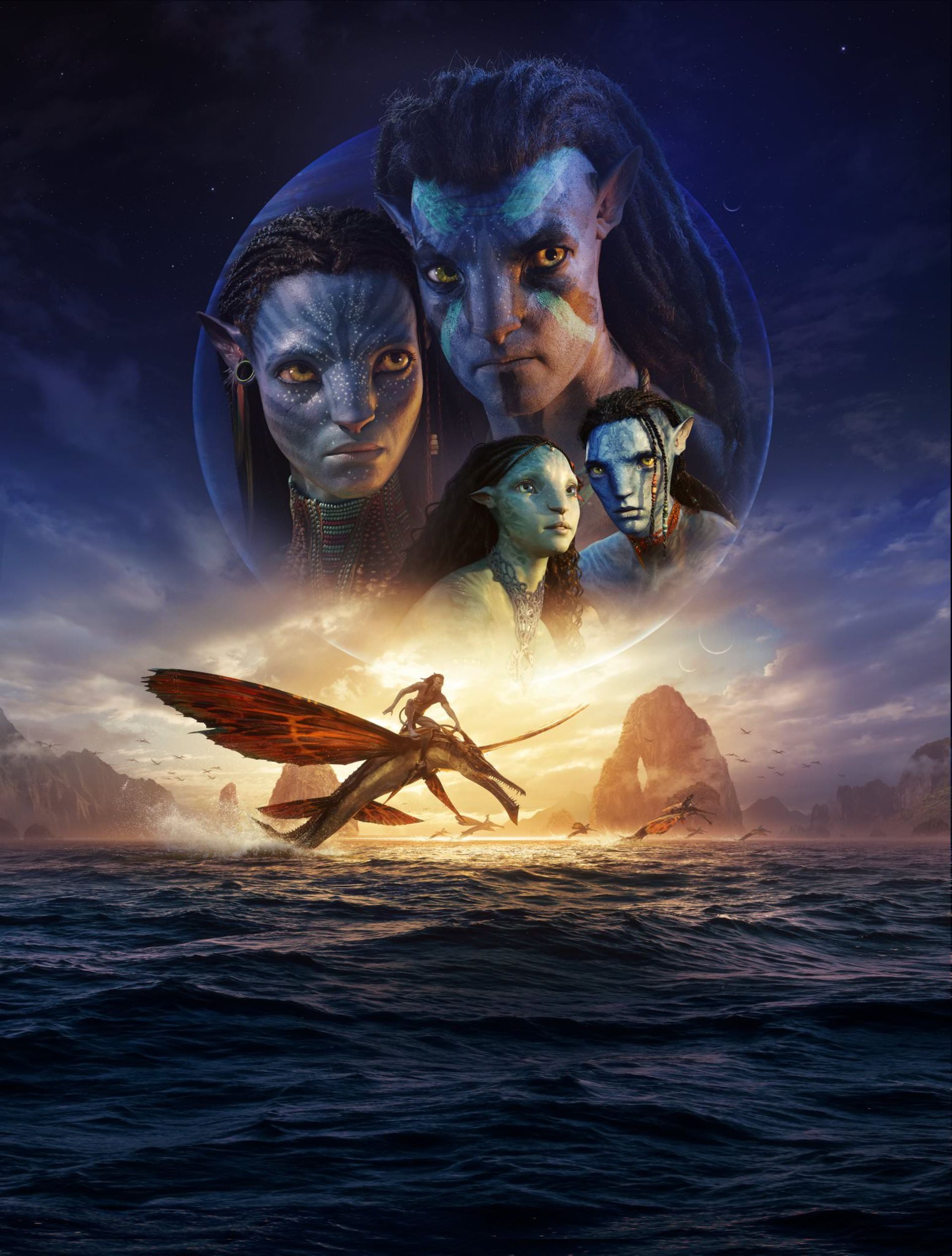 پوستر فیلم Avatar: The Way of Water به کارگردانی جیمز کامرون