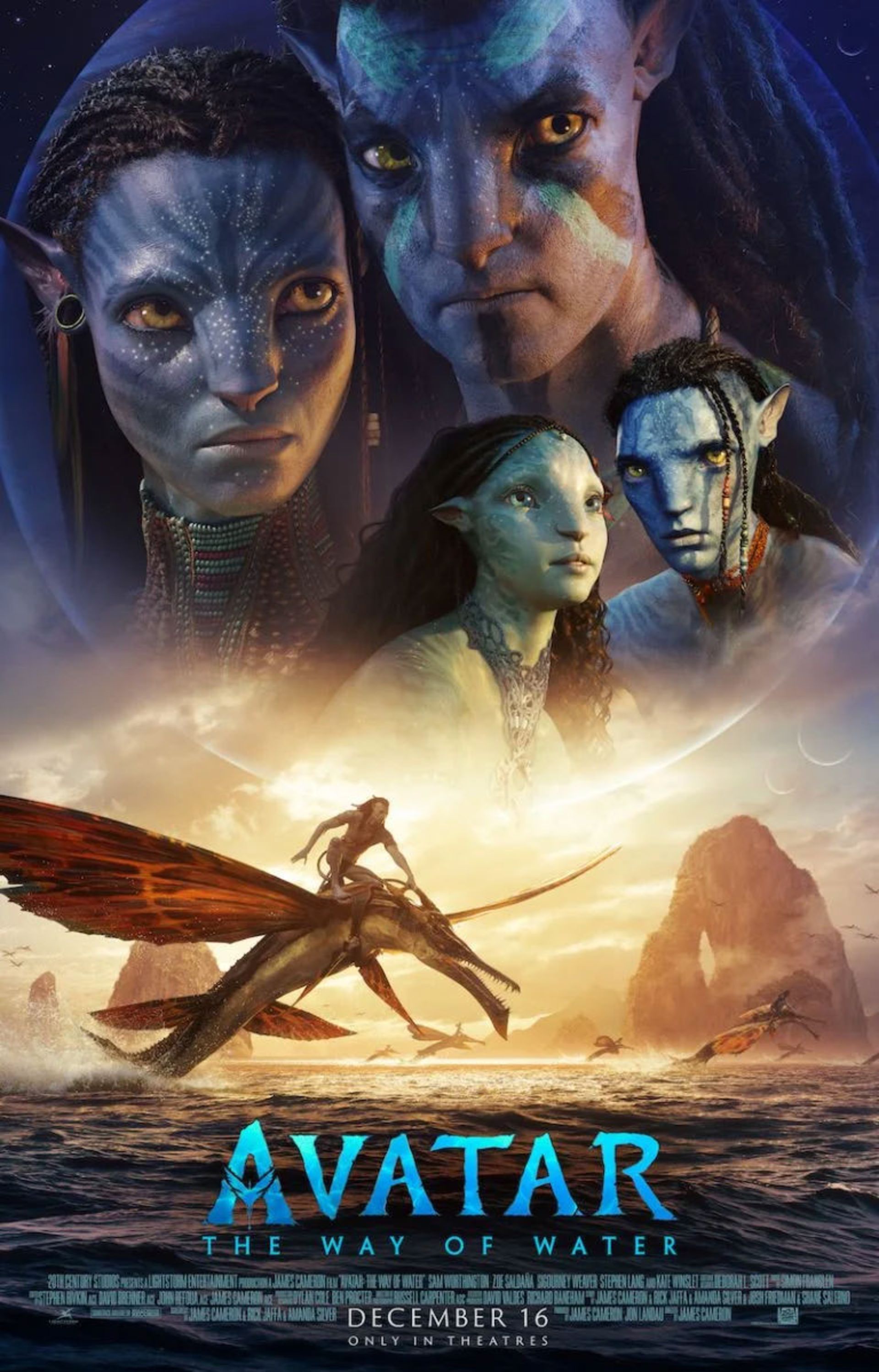 پوستر تازه فیلم Avatar: The Way of Water