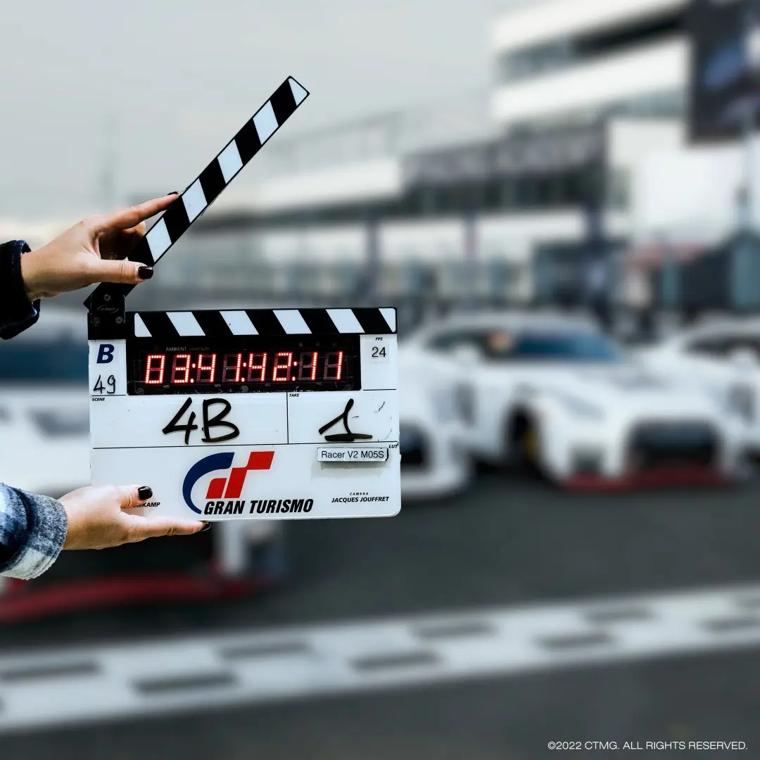 تصویر پشت صحنه فیلم Gran Turismo