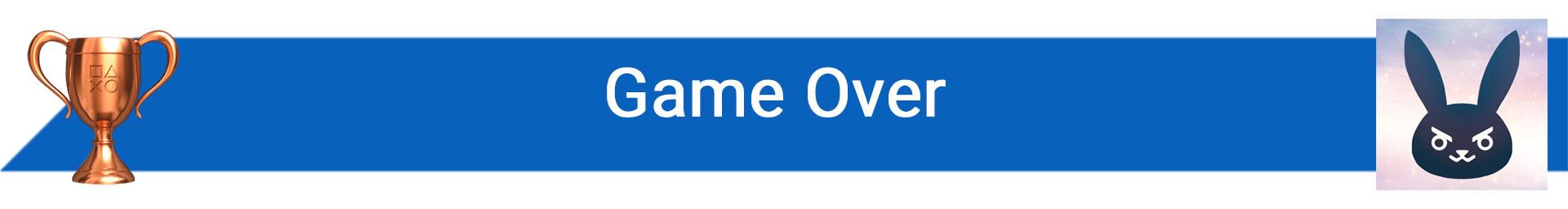 تروفی Game Over