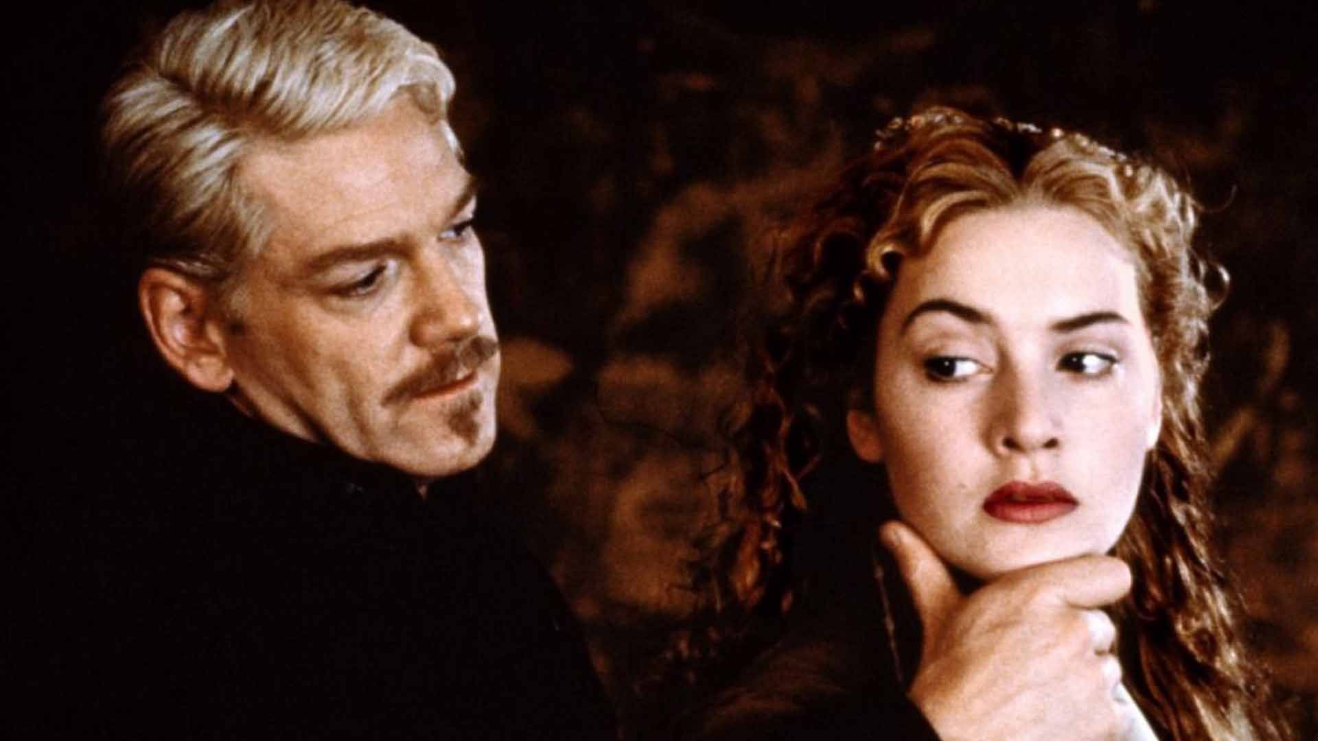 کیت وینسلت به همراه کنت برانا در فیلم Hamlet