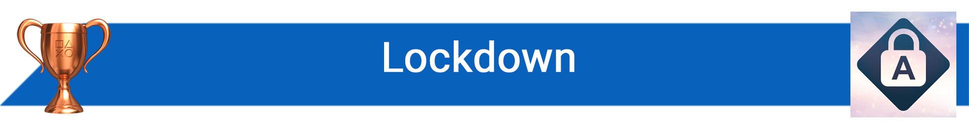 تروفی Lockdown