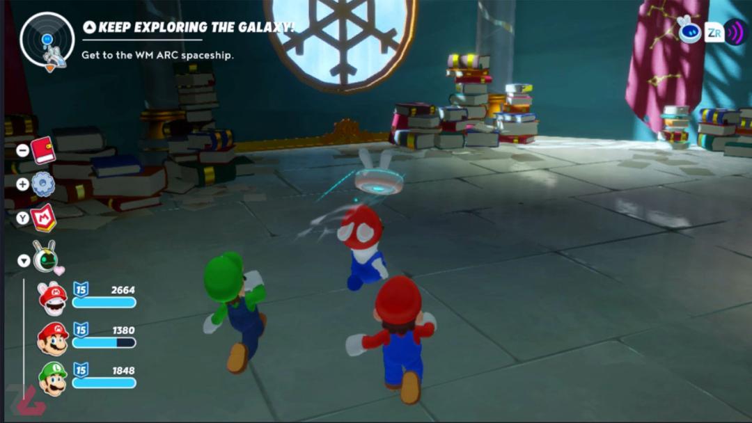 گشت و گذار در Mario + Rabbids Sparks of Hope