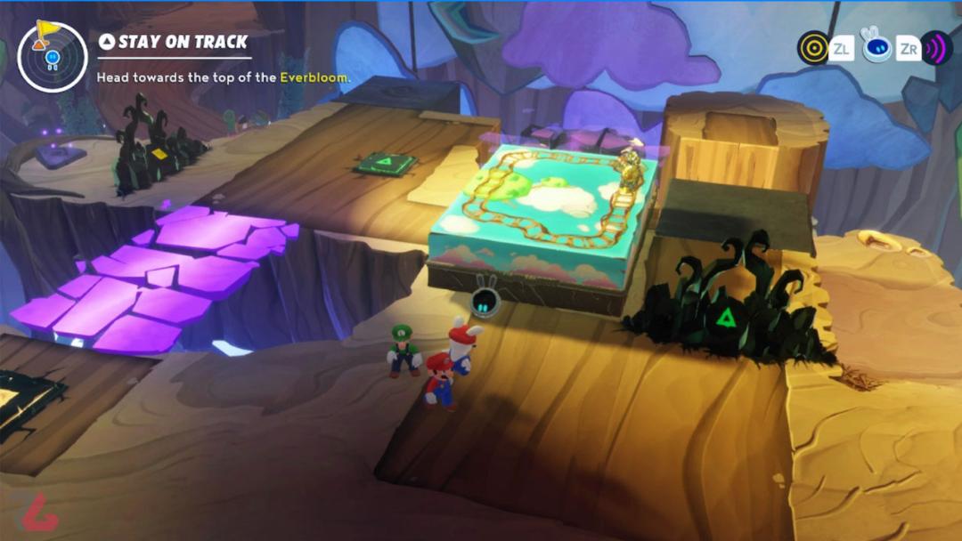 حل پازل در بازی Mario + Rabbids Sparks of Hope