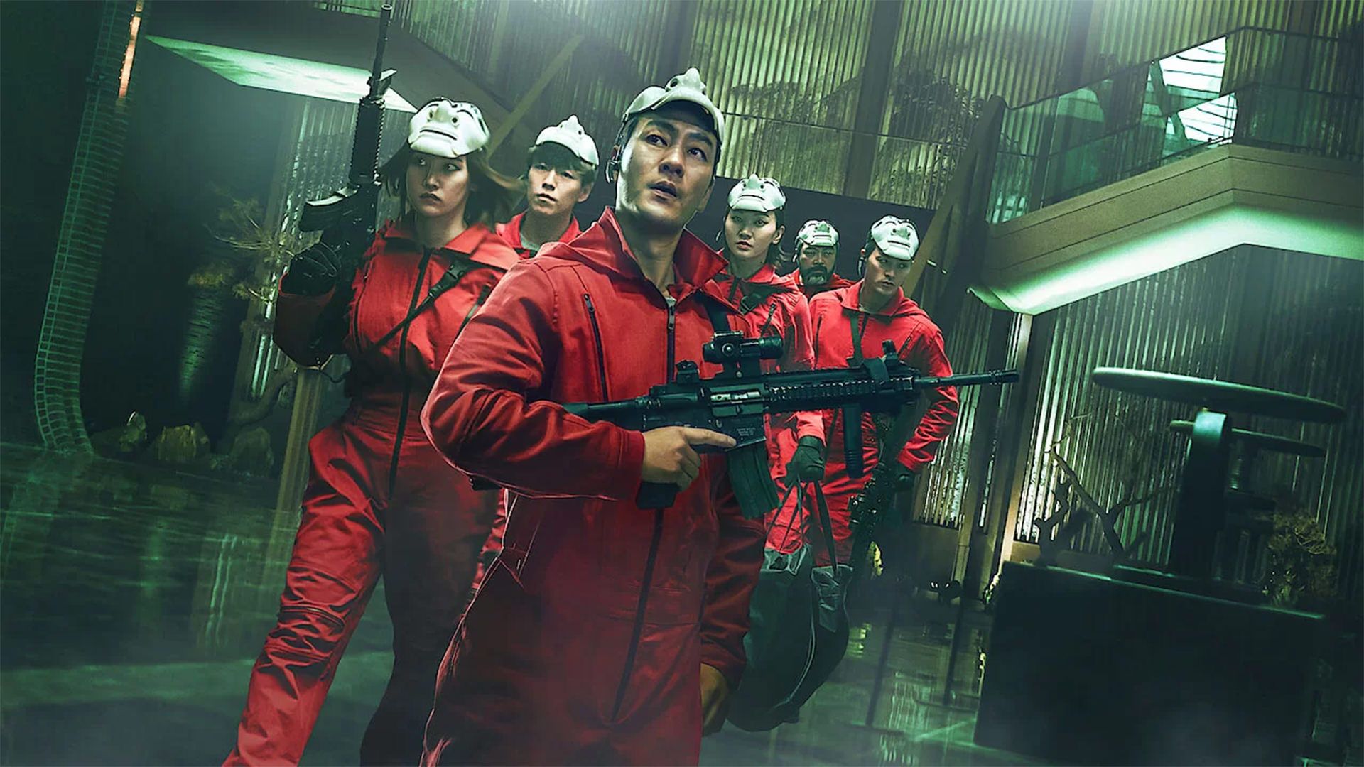بازیگرهای بازسازی کره‌ای سریال Money Heist