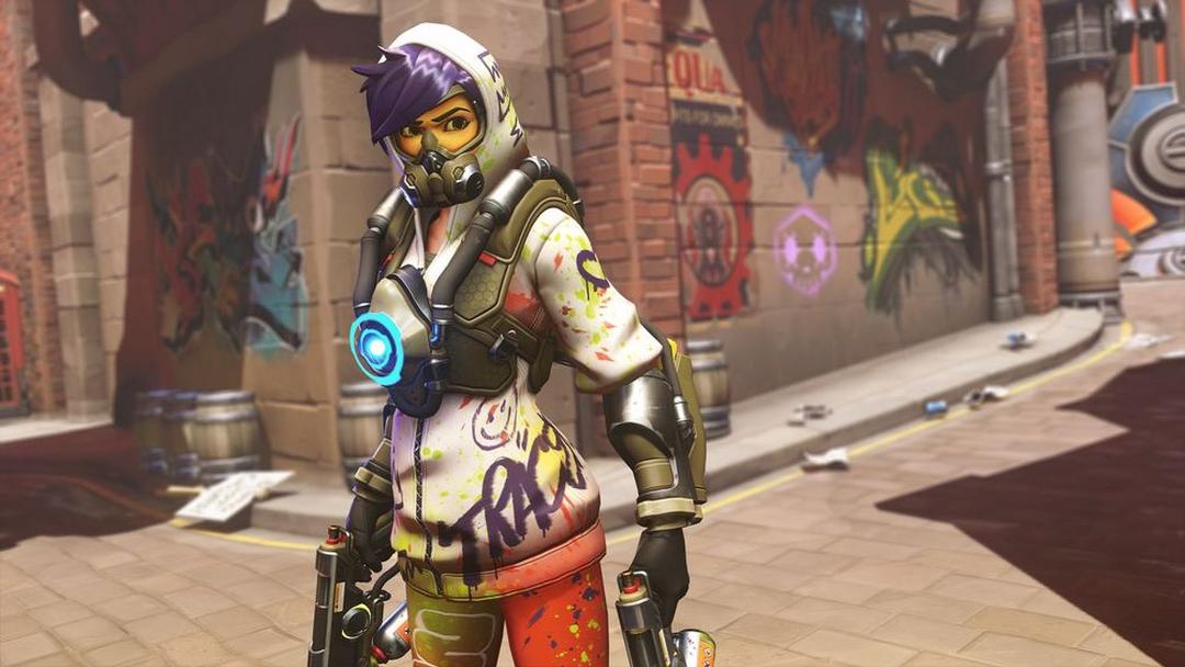 کاراکتر تریسر در بازی Overwatch 2