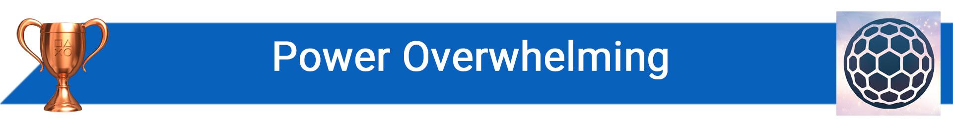 تروفی Power Overwhelming