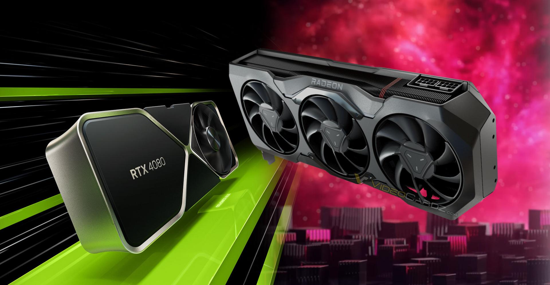 کارت گرافیک RX 7900 XTX و RTX 4080