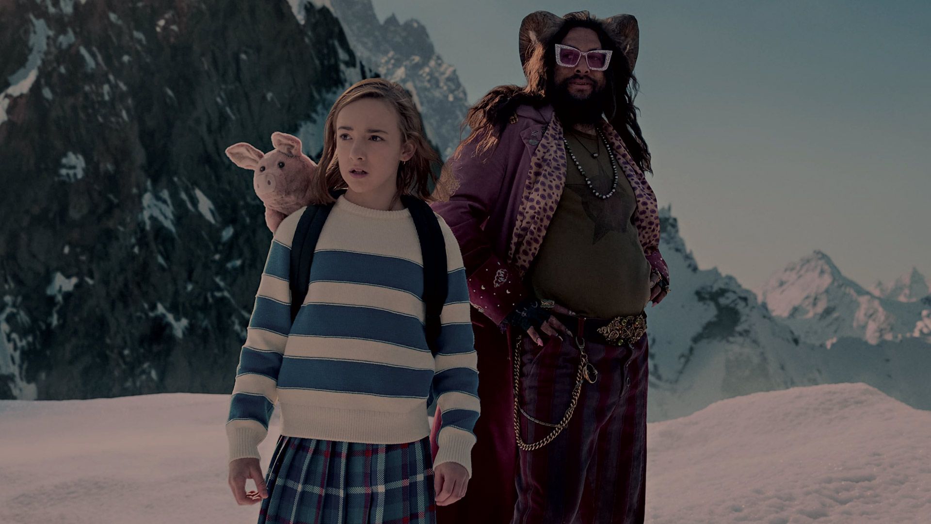 نمو  و فلیپ در برف در فیلم  Slumberland