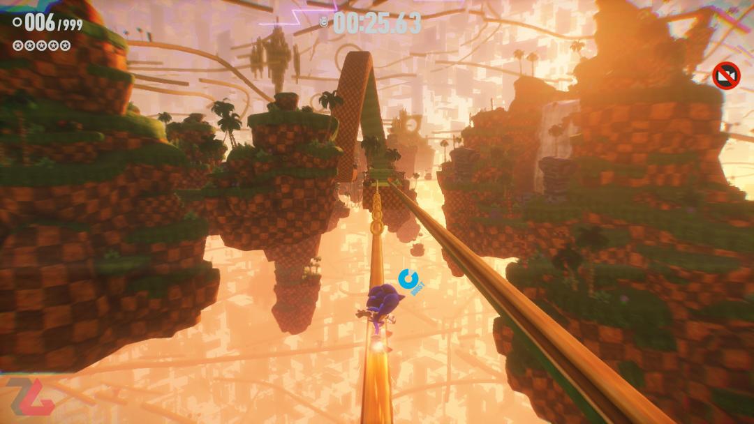 انجام مراحل پرتال بازی Sonic Frontiers