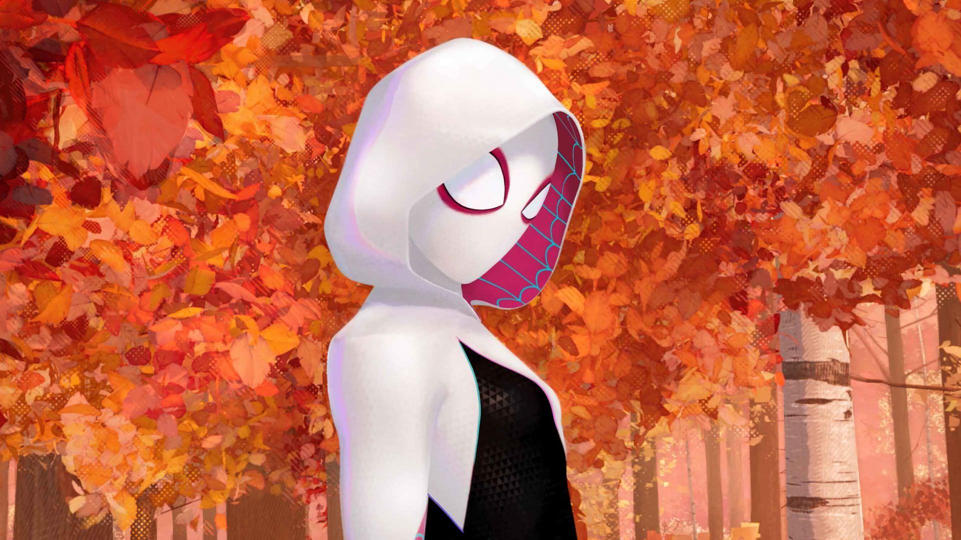 اسپایدر گوئن در انیمیشن Spider-Man: Into the Spider-Verse