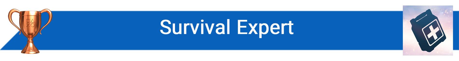 تروفی Survival Expert