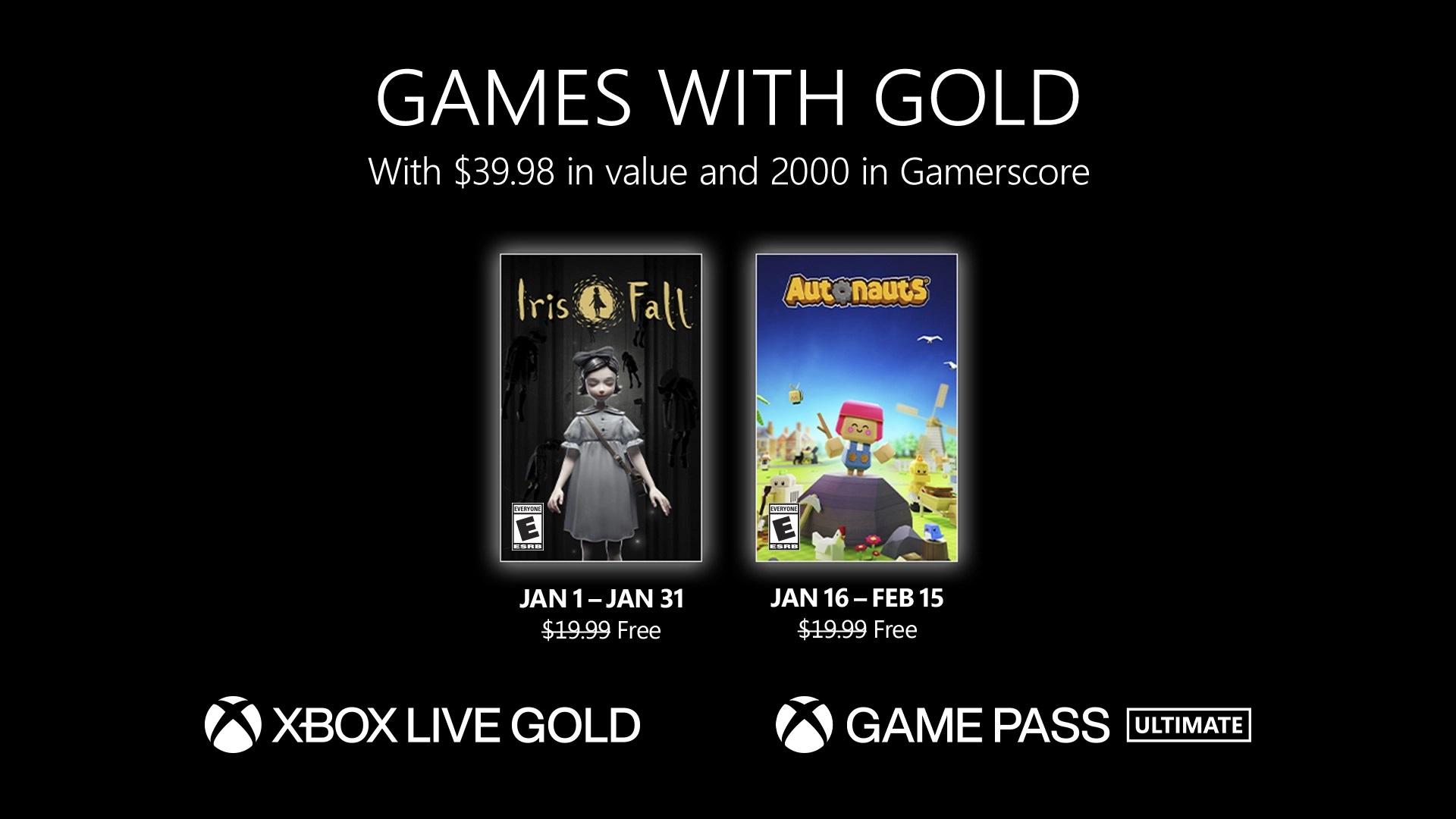 بازی های ژانویه Xbox Games With Gold
