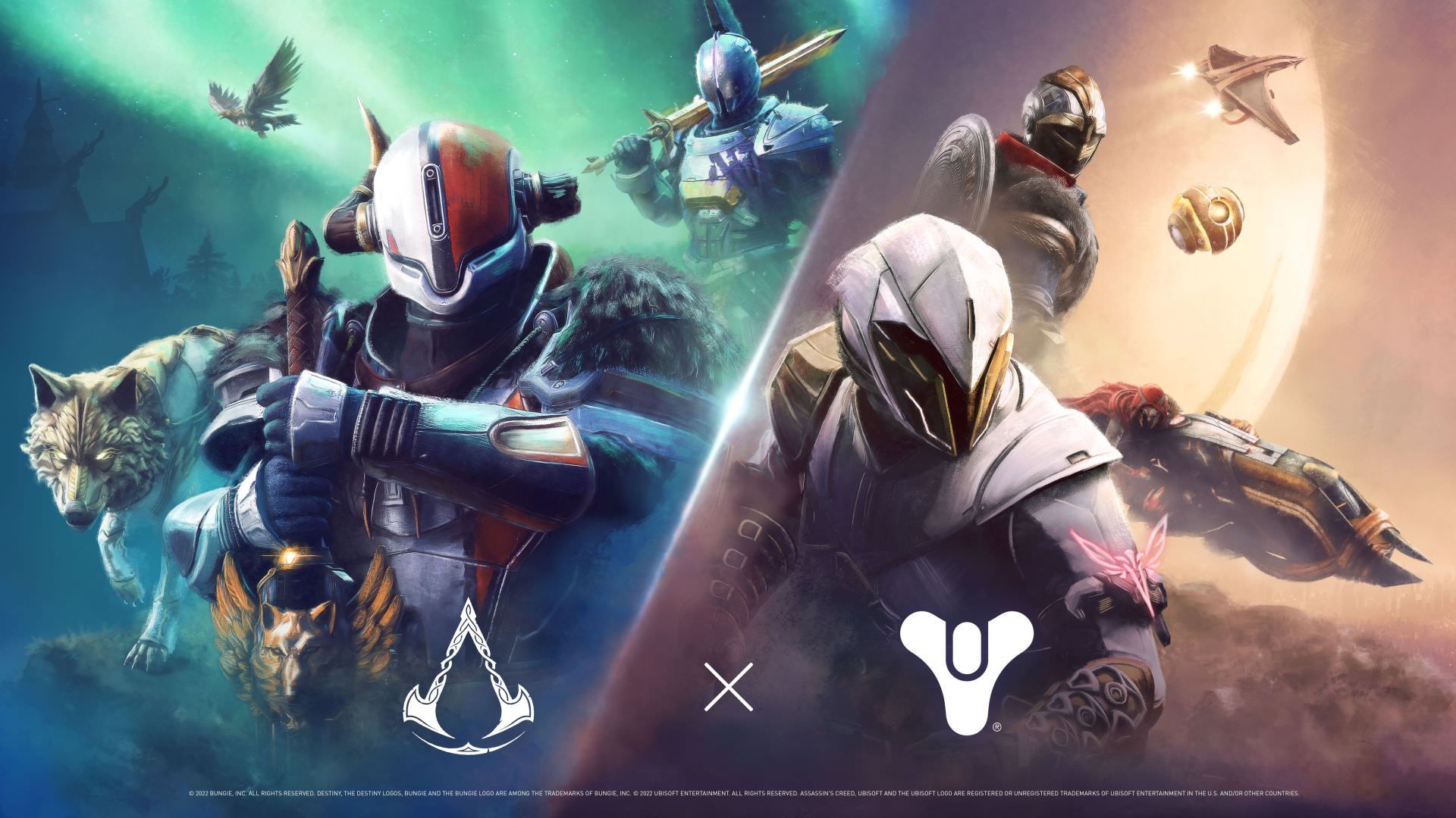 کراس‌اور بازی‌های Assassin’s Creed Valhalla و Destiny 2