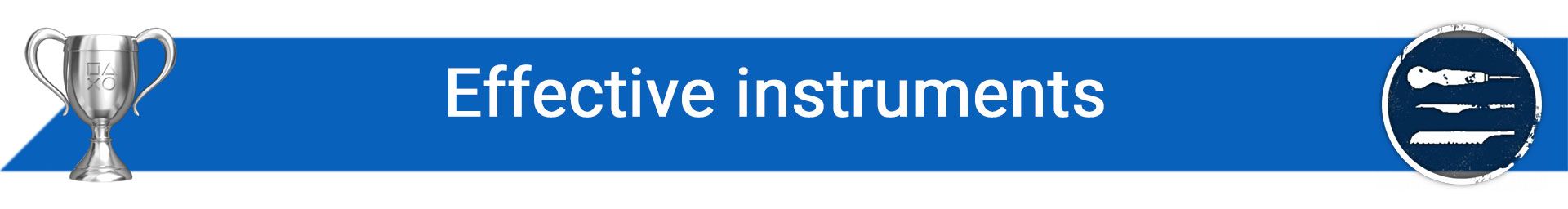 تروفی Effective instruments