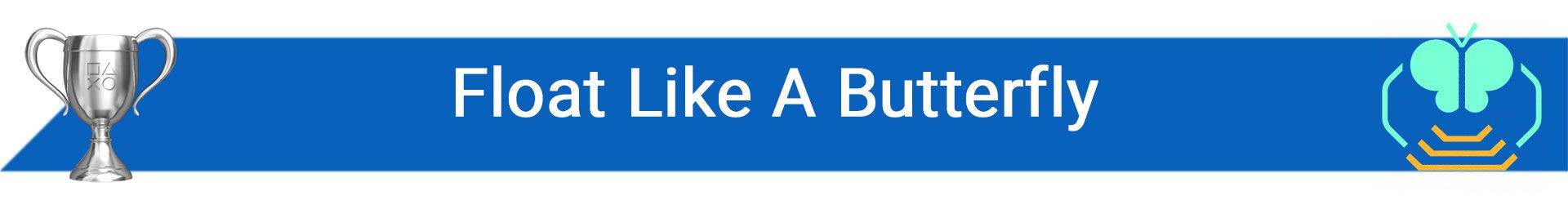 تروفی Float Like A Butterfly