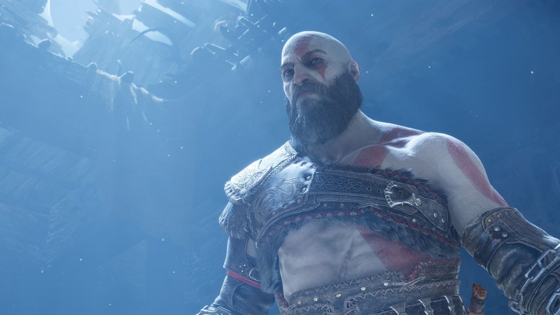 کریتوس در بازی God of War Ragnarok