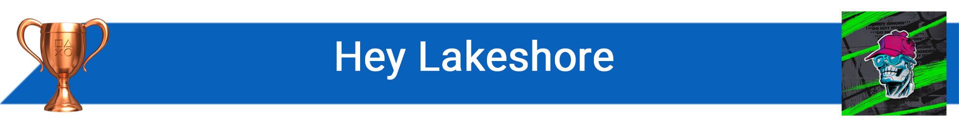 تروفی Hey Lakeshore