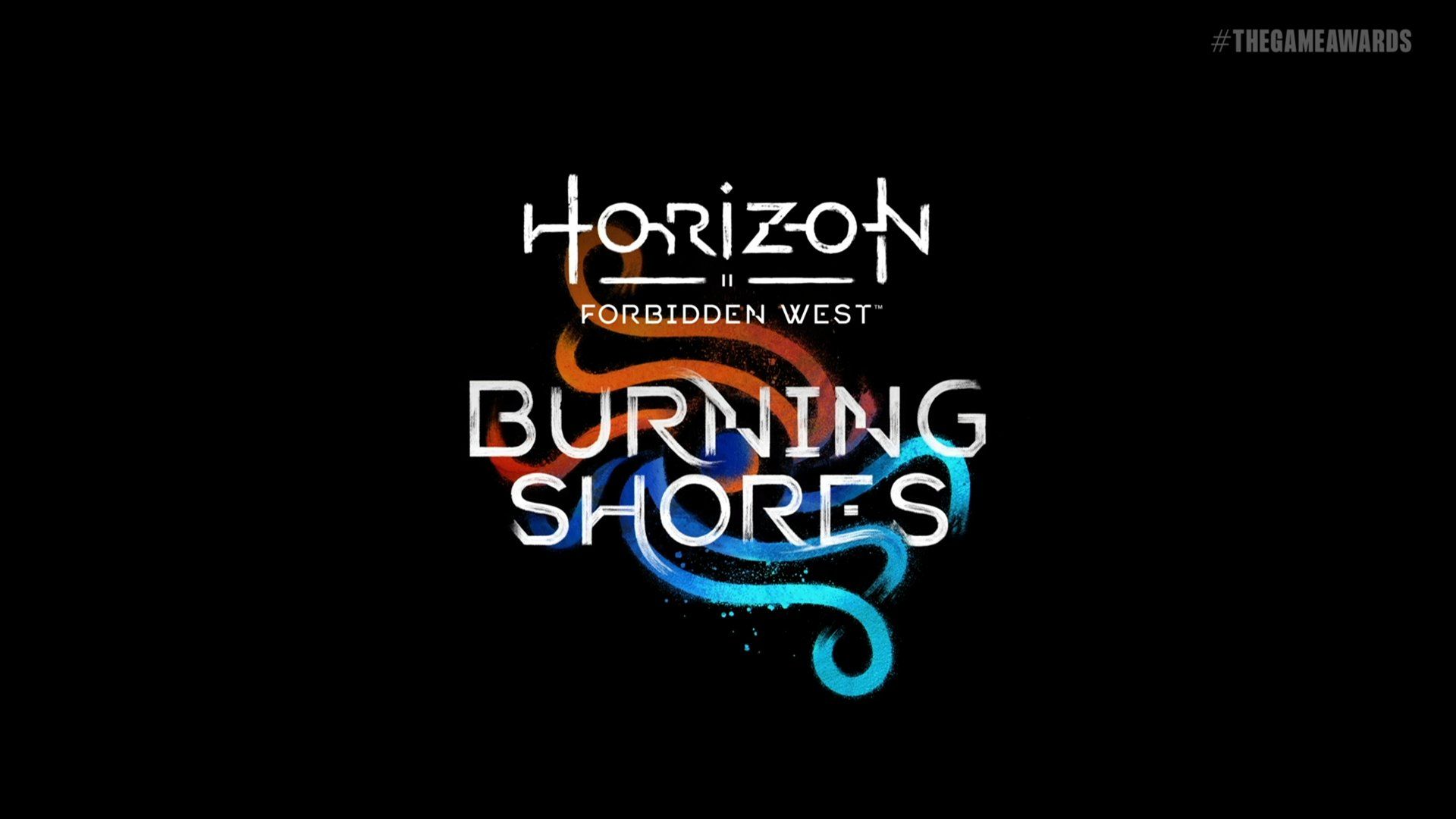 لوگوی بسته الحاقی Burning Shores بازی Horizon Forbidden West